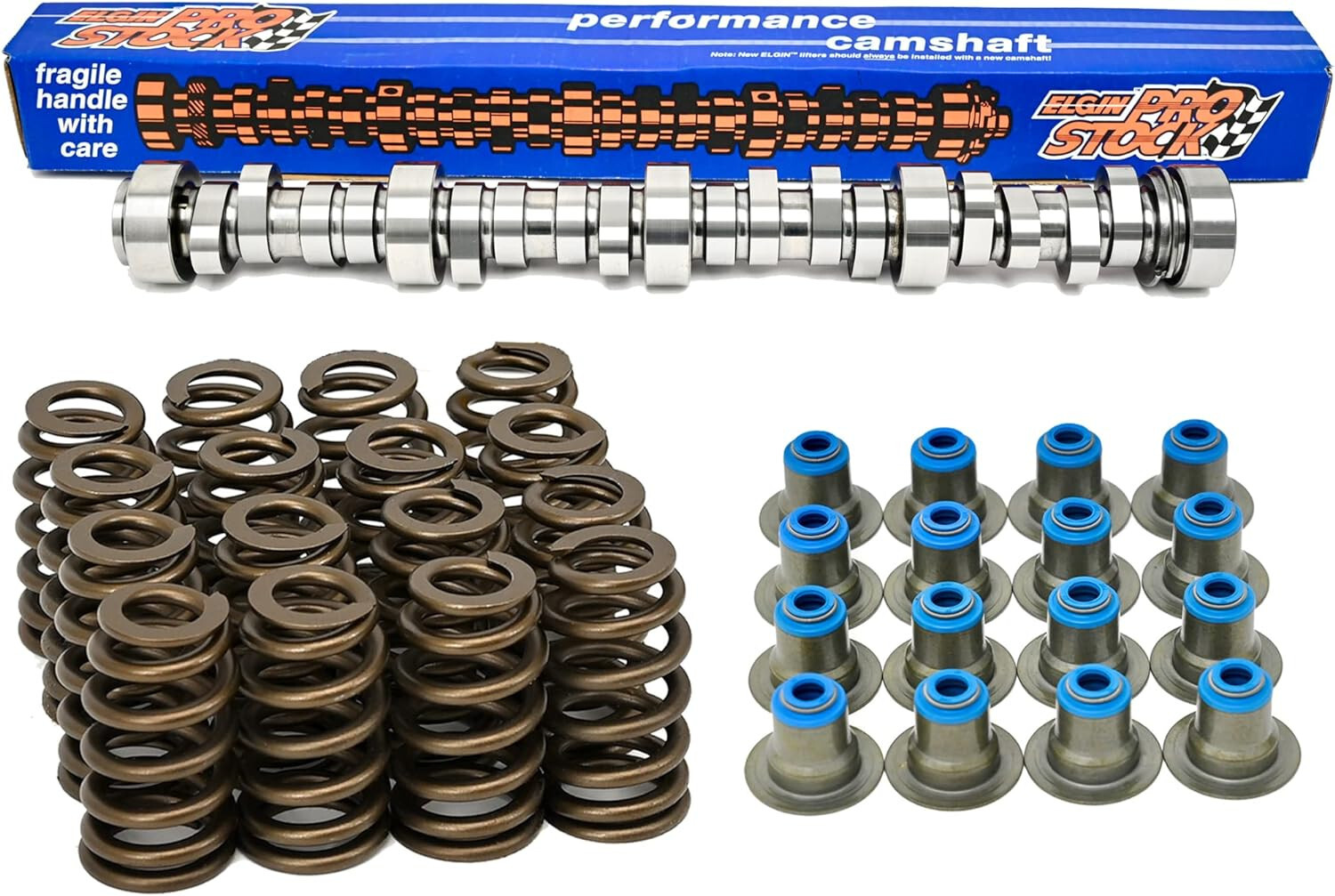 ELGIN E1841P Sloppy Stage-3 Camshaft + Springs Chevy LS 5.3 6.0 .595\