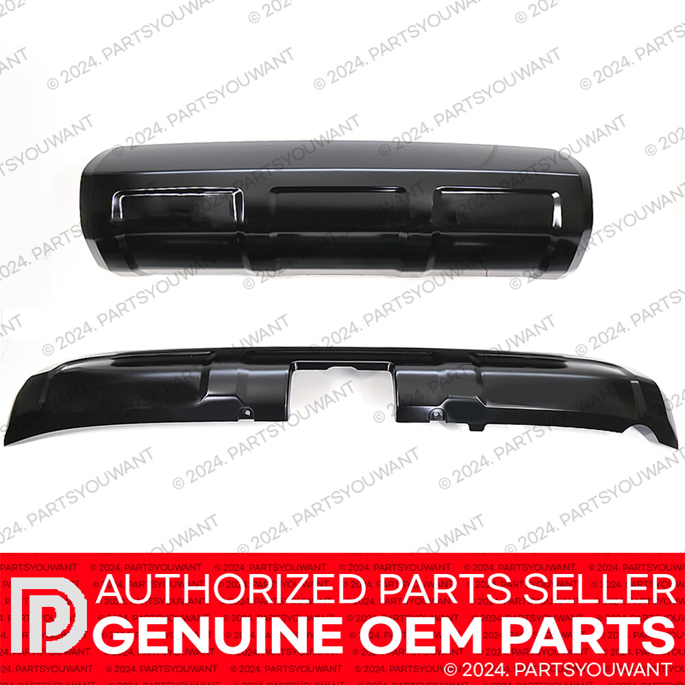 GENUINE Toyota 2014-2024 4Runner TRD PRO Front + Rear Lower Valence Panel Black