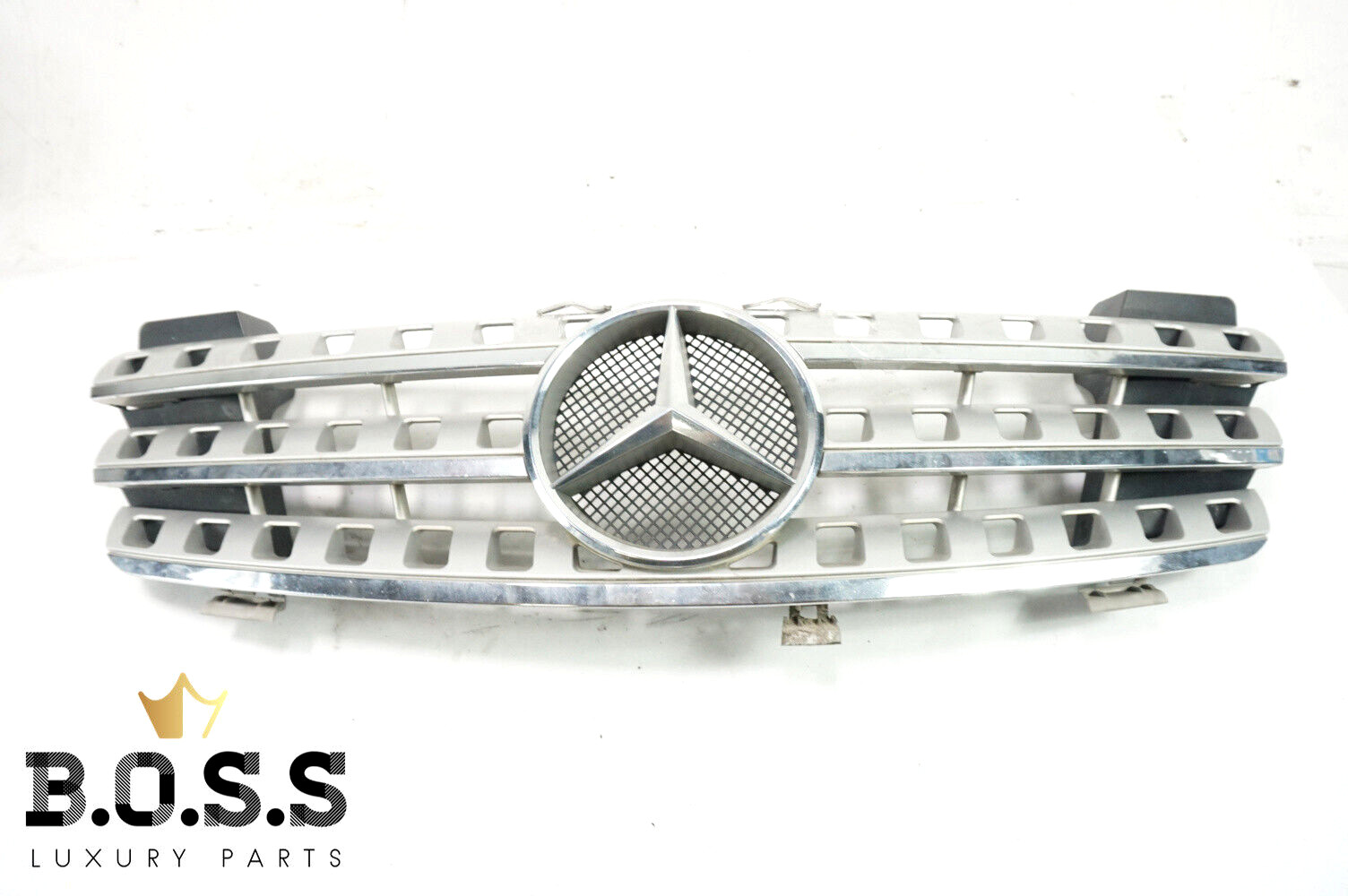 06-11 Mercedes W164 ML350 ML550 Front Radiator Hood Grille Grill Assembly OEM