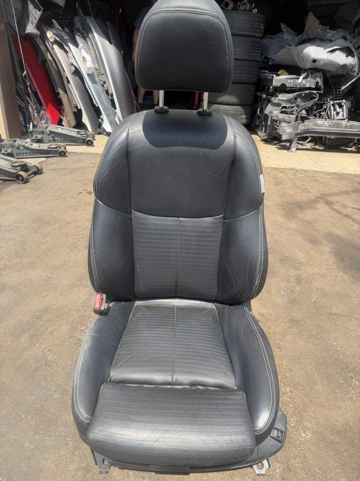 2014 15 INFINITI Q50 FRONT LEFT DRIVER SIDE SEAT SPORT LEATHER HEAT BLACK OEM 2014 15 INFINITI Q50 FRONT LEFT DRIVER SIDE SEAT SPORT LEATHER HEAT BLACK OEM