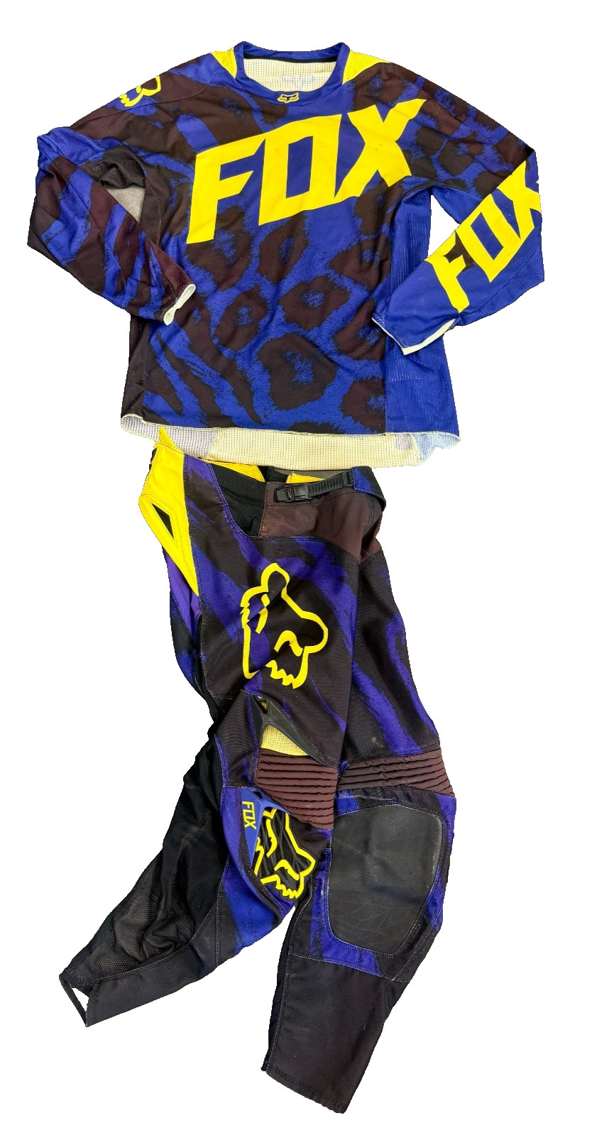 Fox Racing 360 Motocross Gear Set 32 Pant Large Jersey Mens MX ATV BMX L Moto