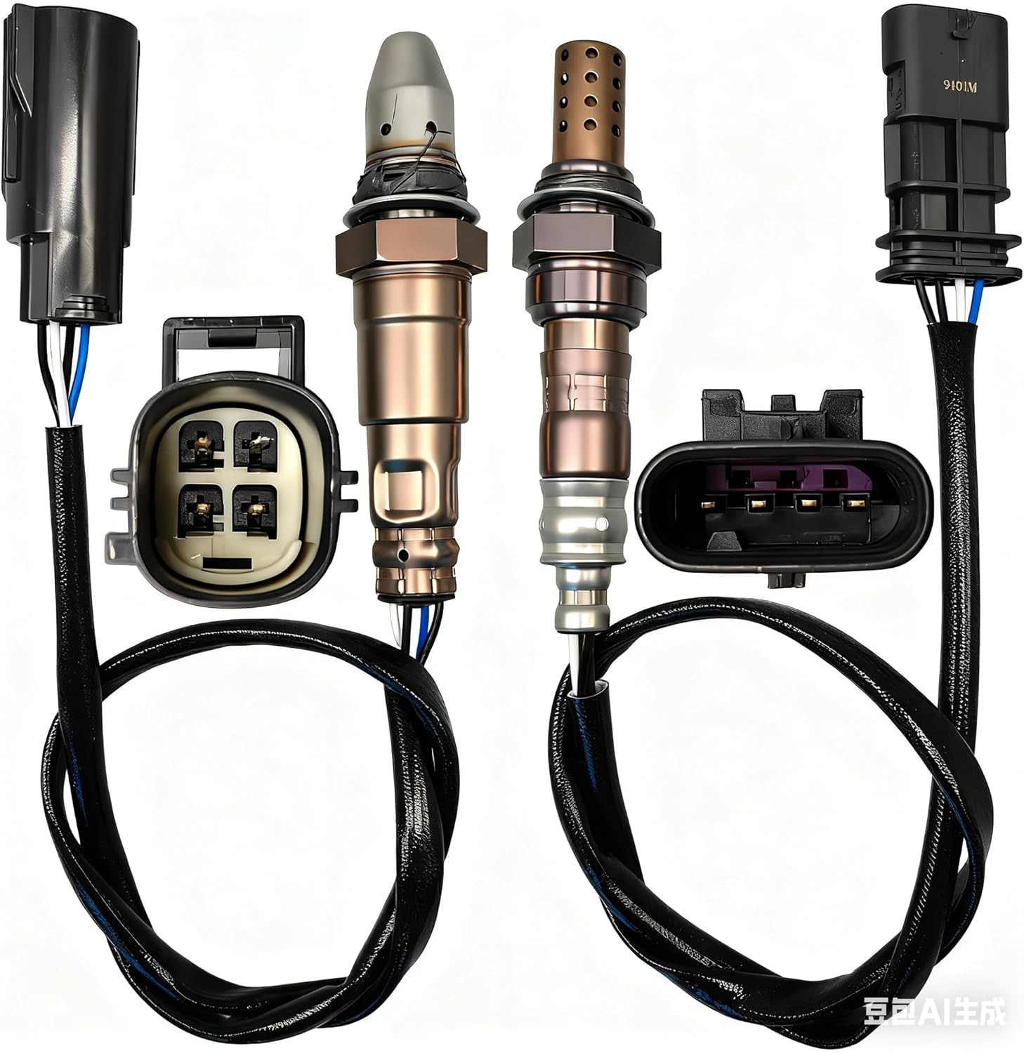 2Pc Oxygen Sensor Set Upstream & Downstream for Volvo S60 V60 XC60 2.0L