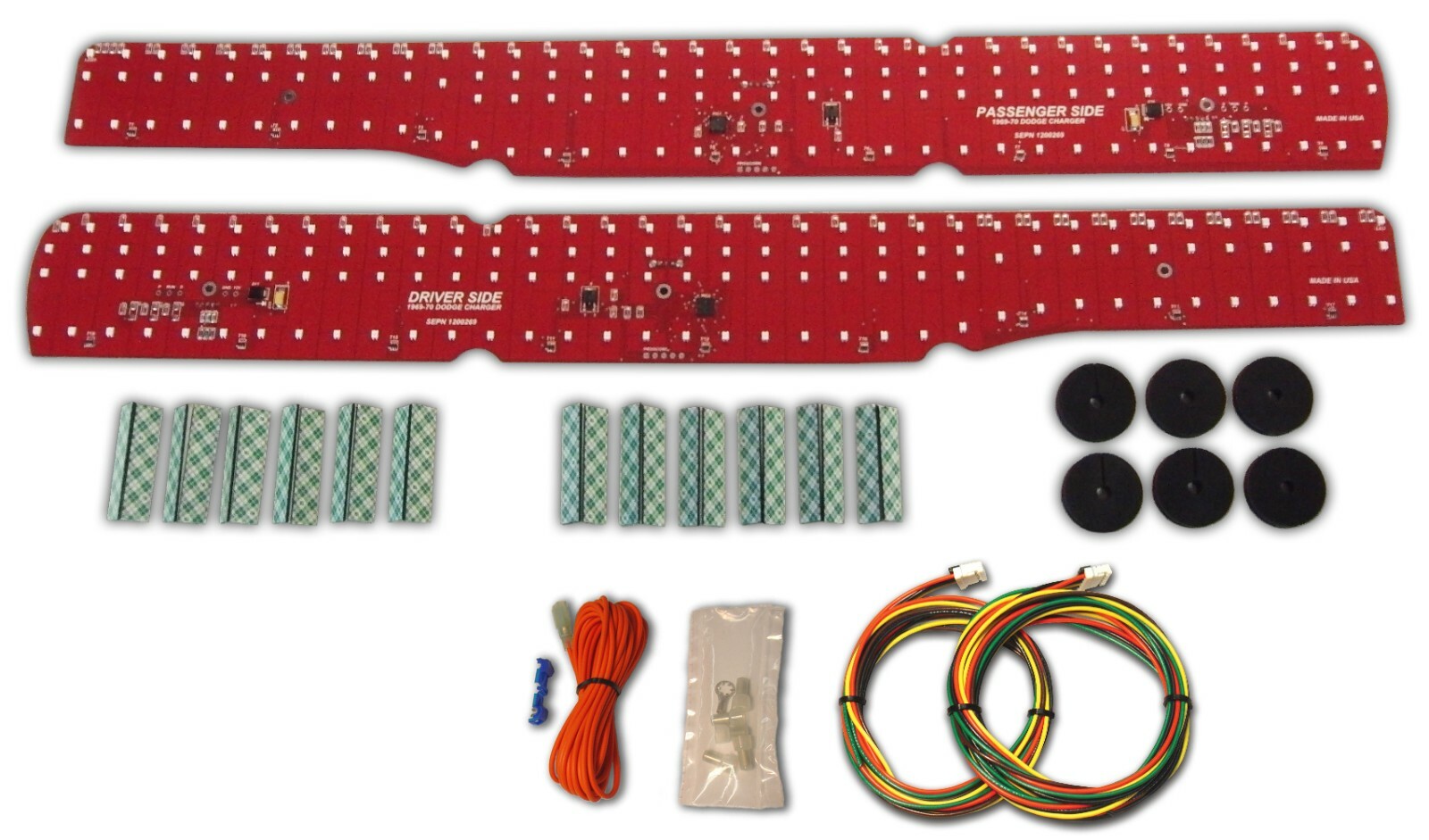 DIGI-TAILS Sequential LED Tail Light Panel Set For 1969-1970 Dodge Charger