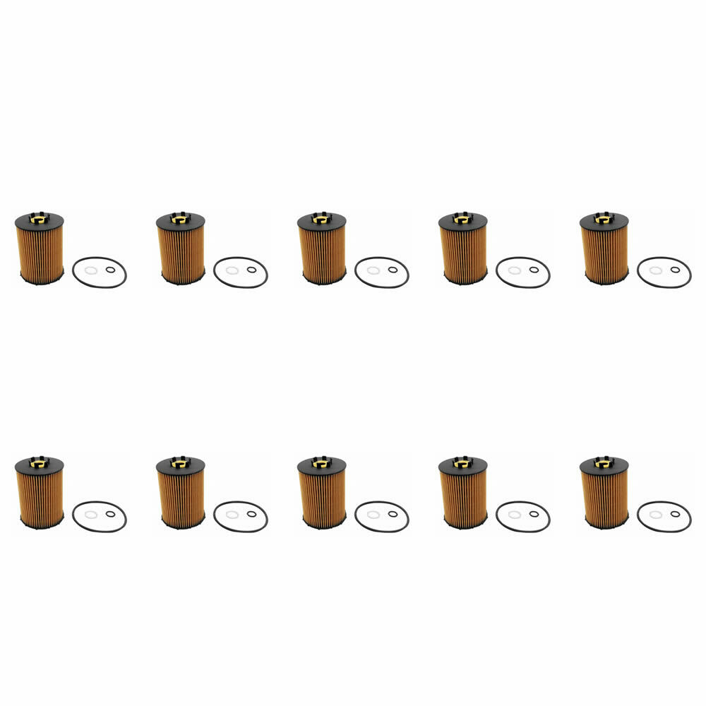 10X Premium Oil Filter 11427521008 HU823x For BMW 550i 650i 750Li 750i 4.8L 6.0L
