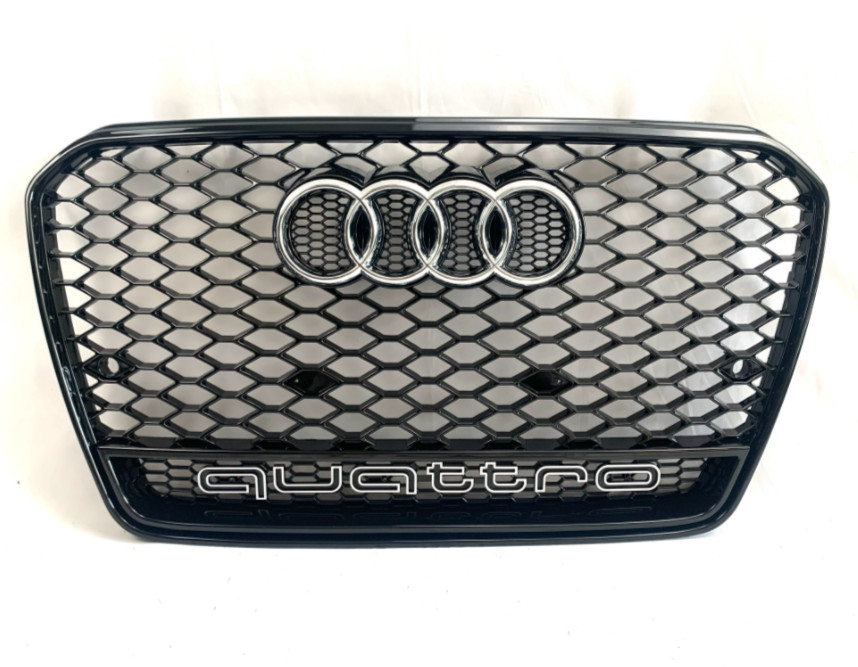 For Audi 2012 2013-2015 2016 A5 S5 RS5 Front Bumper Honeycomb Mesh Grille Black