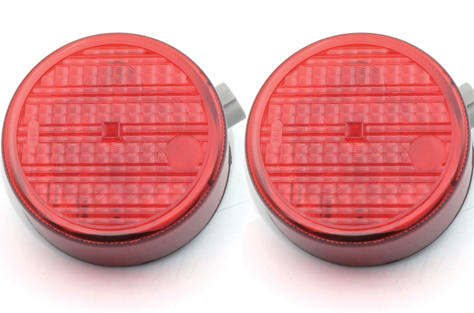 2pcs Red LED Taillights Rear Brake Lights Compatible with Kawasaki Teryx/Teryx4