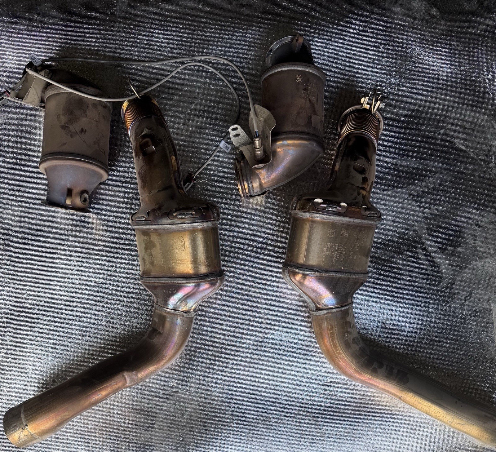 OEM 2025 Range Rover P530 Catalytic Converters GX73-5E211-JAB Genuine JLR Pair
