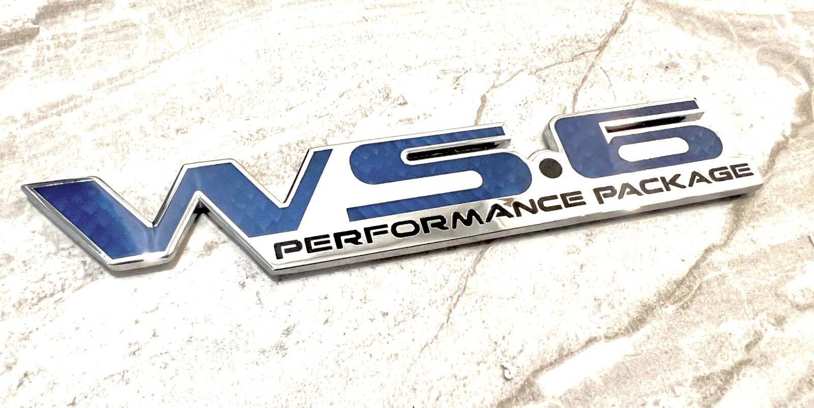 1999 Trans AM 30th Anniversary Blue WS6 Badge 1999 Trans AM 30th Anniversary Blue WS6 Badge