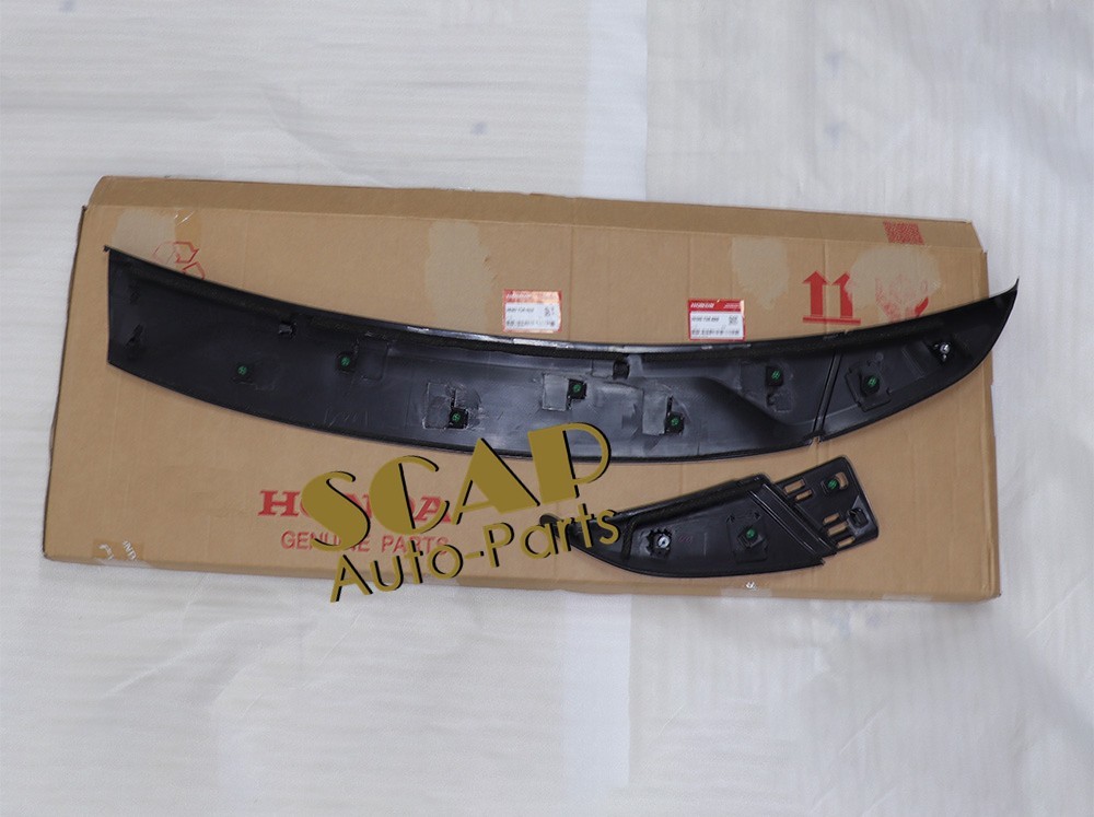 OEM R+L Hood Garnish Upper Molding Trim for Honda Fit 2015-2020