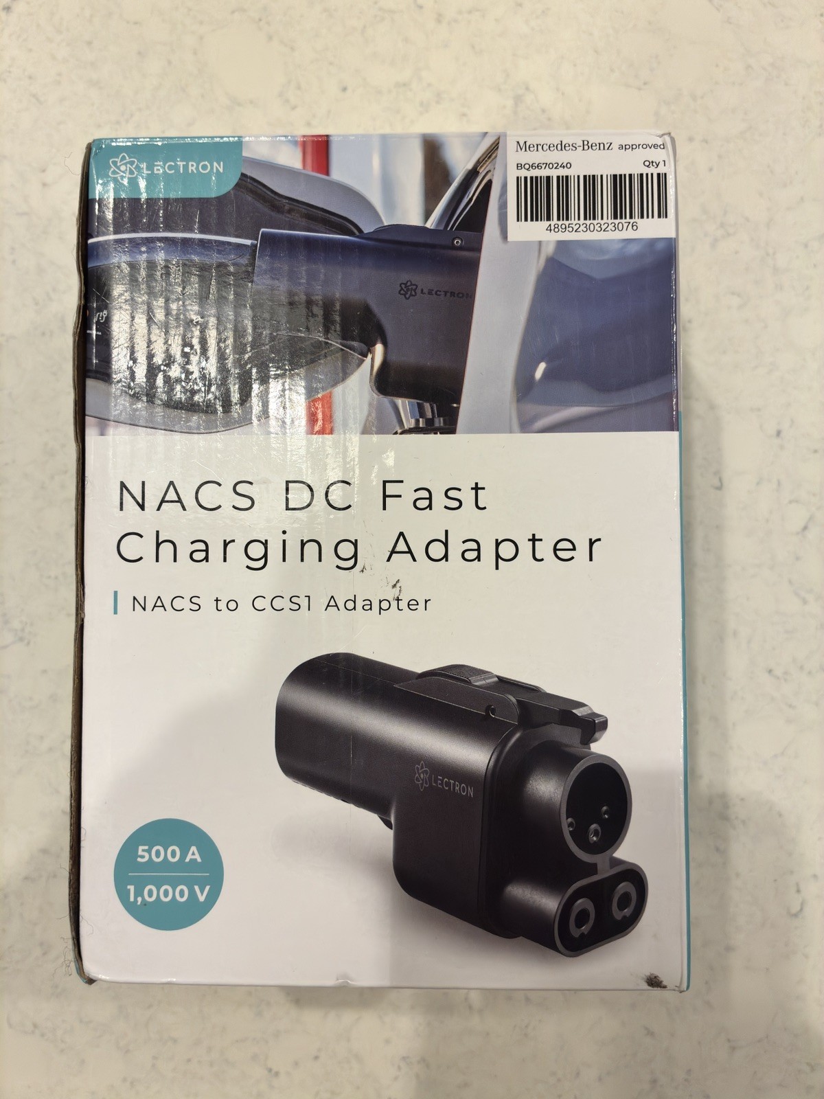 Genuine OEM Mercedes Benz Approved NACS DC Fast Charging Adapter Q-6-67-0240 Genuine OEM Mercedes Benz Approved NACS DC Fast Charging Adapter Q-6-67-0240