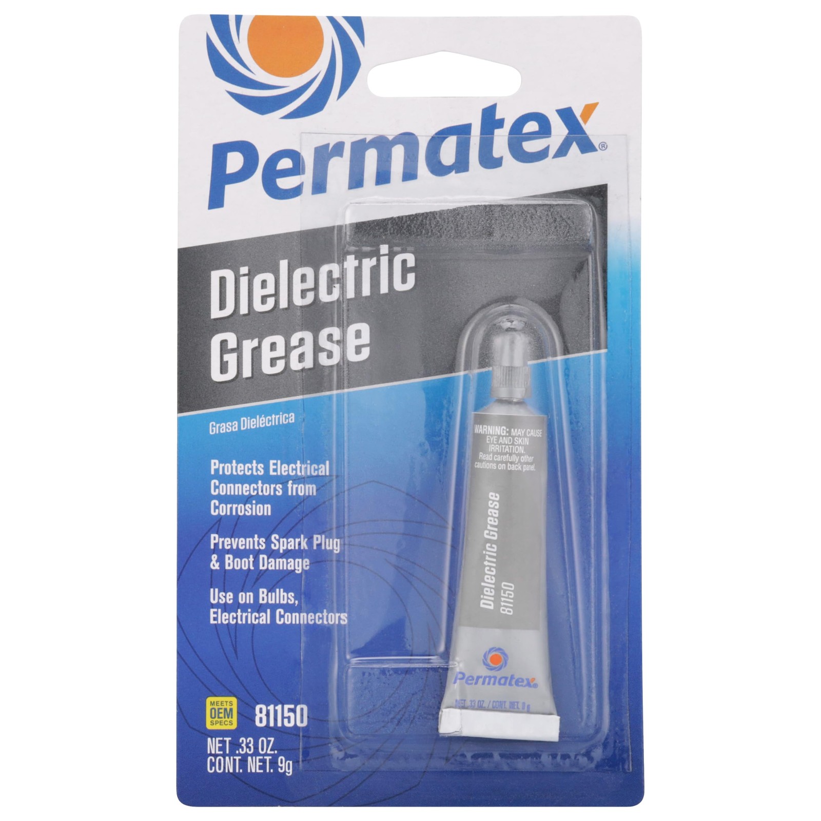 Permatex 81150 Dielectric Tune-Up Grease, 0.33 Ounce (Pack of 1), Silver Permatex 81150 Dielectric Tune-Up Grease, 0.33 Ounce (Pack of 1), Silver