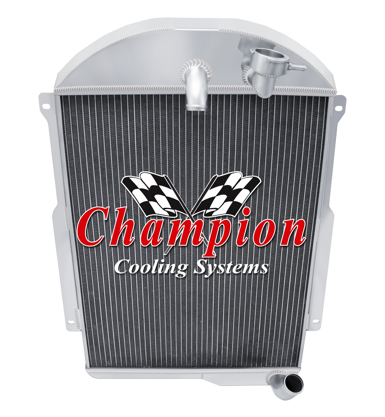 AR Champion 3 Row Radiator for 1939 Chevrolet JA Master Deluxe L6 Engine #CC39-6