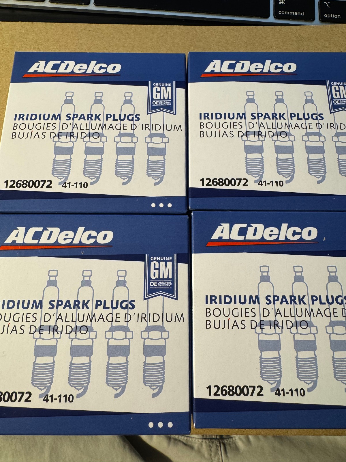 16pcs AC Delco 41-110 Iridium Spark Plugs for Chevy 4.8L 5.3L 5.7L 6.0L 6.2L 7.0 16pcs AC Delco 41-110 Iridium Spark Plugs for Chevy 4.8L 5.3L 5.7L 6.0L 6.2L 7.0