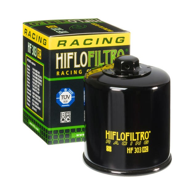 Hiflo RC Racing Oil Filter Black #HF303RC fits Kawasaki/Honda/Yamaha