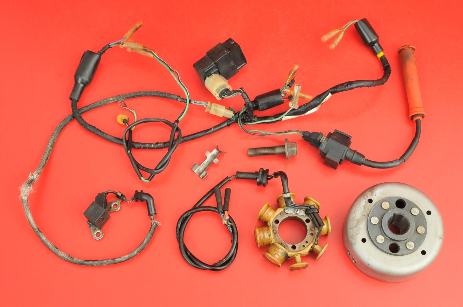 1984 1985 Honda XR200R XR 200R Stator Flywheel CDI Harness Electrical 1984 1985 Honda XR200R XR 200R Stator Flywheel CDI Harness Electrical