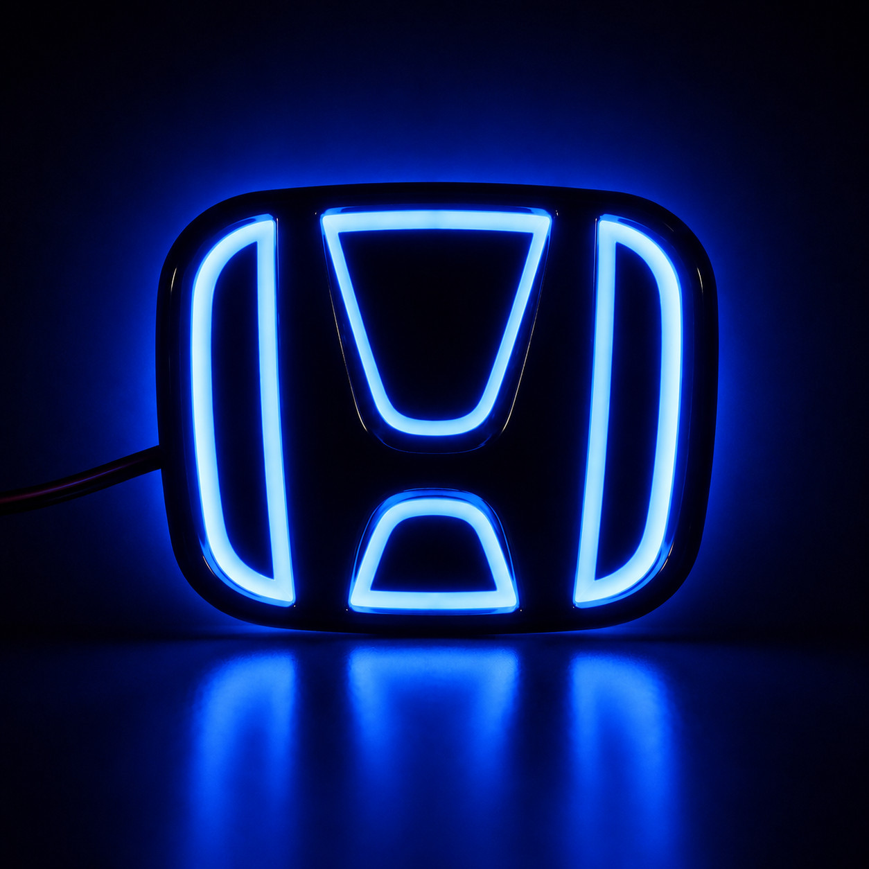 Honda 75700-Szw-000 badge 5d LED blue 90x75mm Car Exterior 3.54 × 2.95 Inches Honda 75700-Szw-000 badge 5d LED blue 90x75mm Car Exterior 3.54 × 2.95 Inches