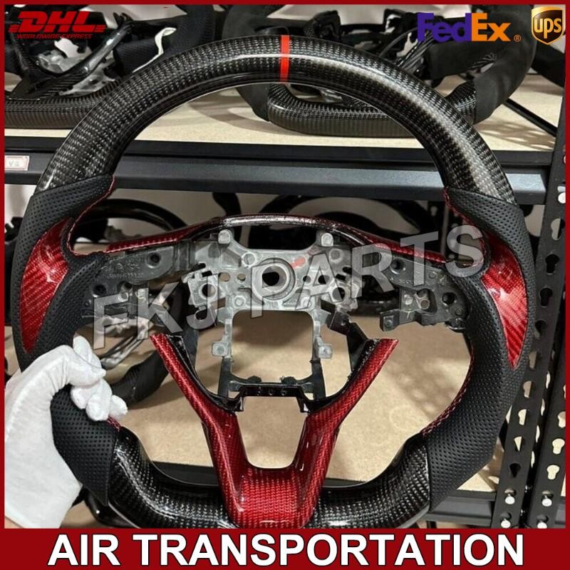 Customized 100% Carbon Fiber Steering Wheel For Honda Accord 10th Gen 2018-2022