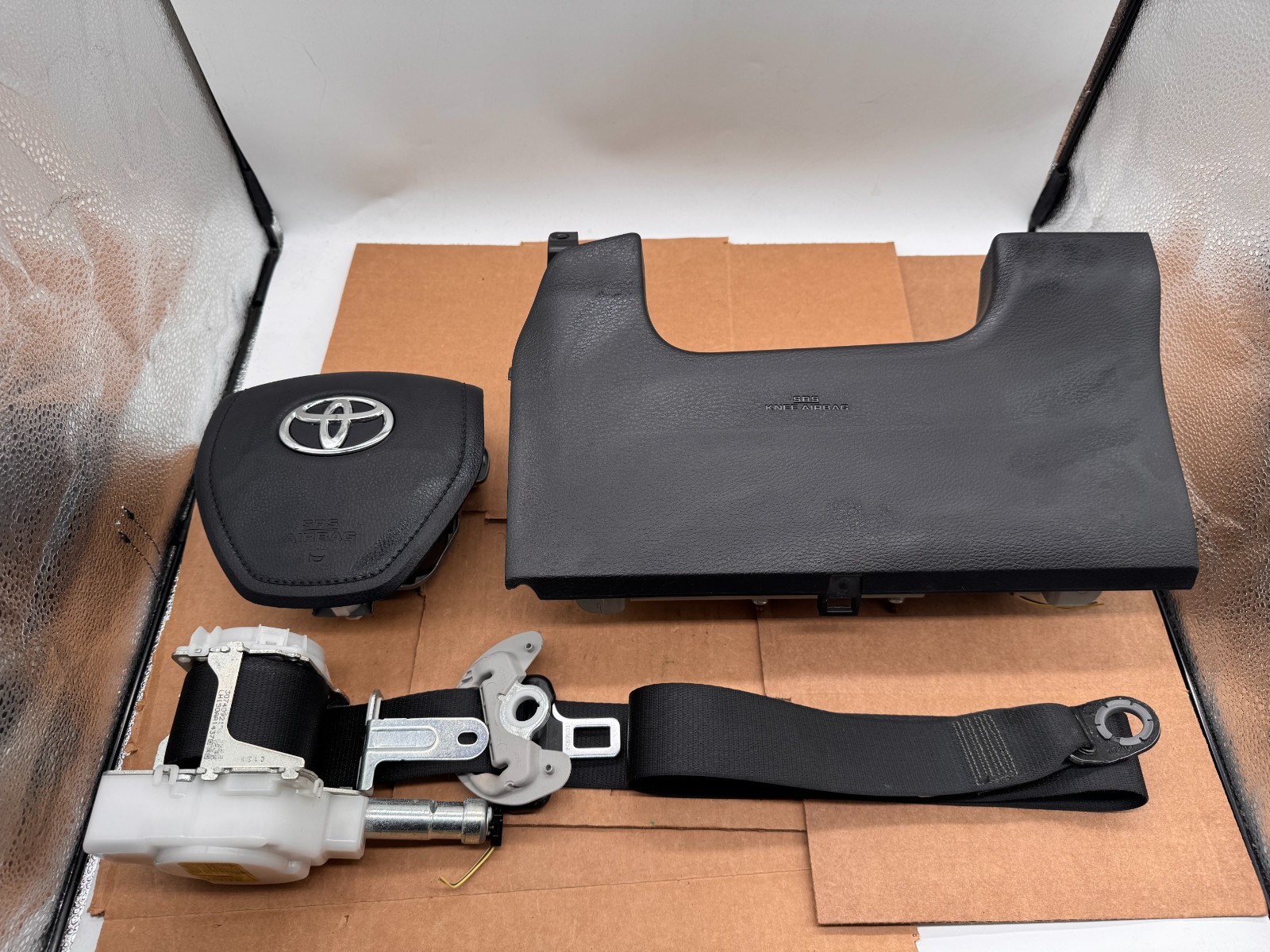 2014-2019 Toyota Corolla Driver Wheel Airbag Driver Knee Airbag LH Seat BELT *