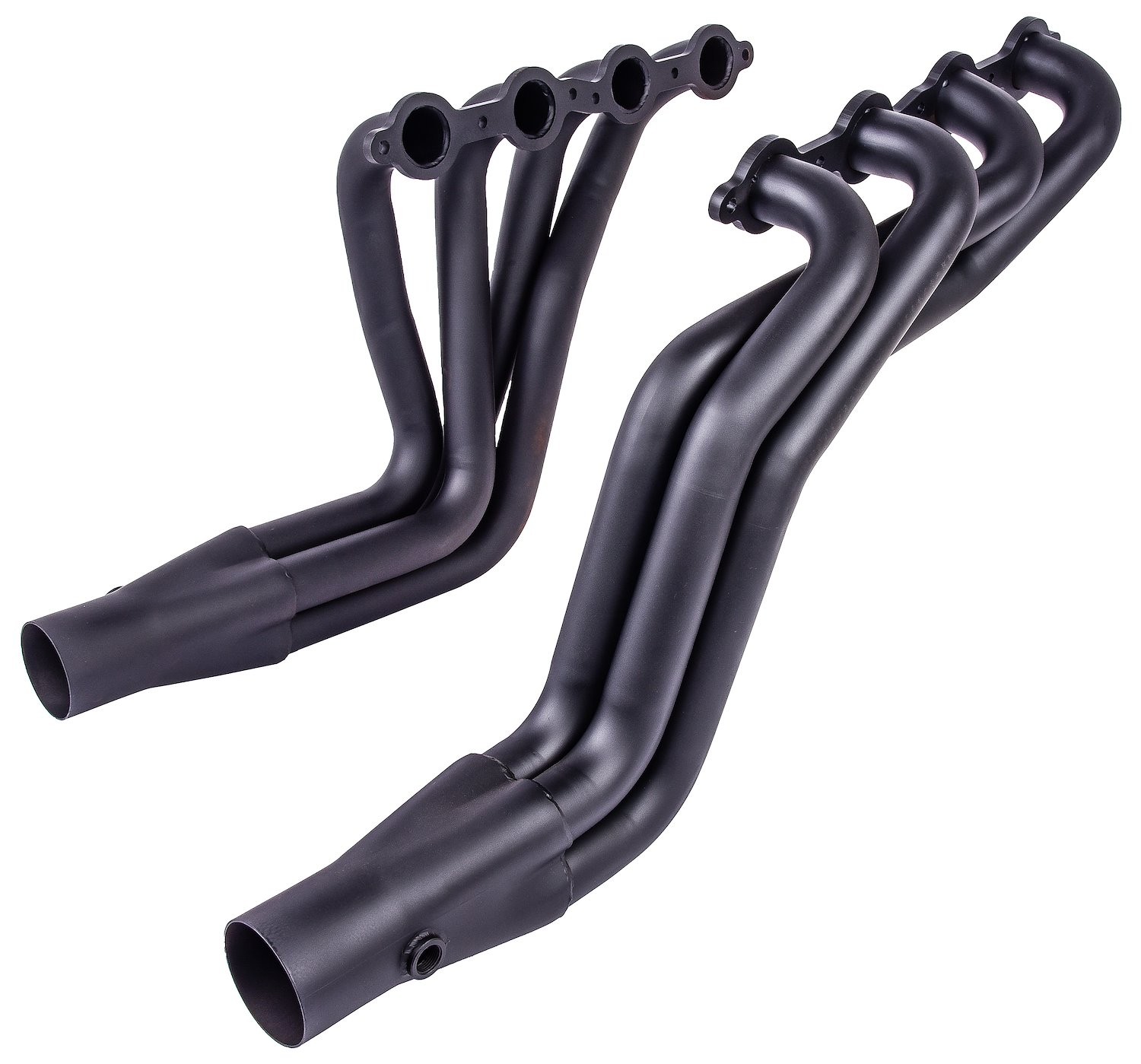JEGS GM LS Engine Swap Headers for 1967-1999 GM Pickup Trucks [Black]