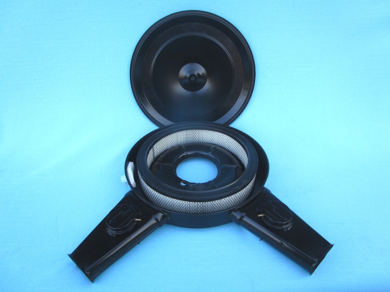 1969-72 Pontiac GTO, Judge, Firebird, Grand Prix Dual Snorkel Air Cleaner - OEM