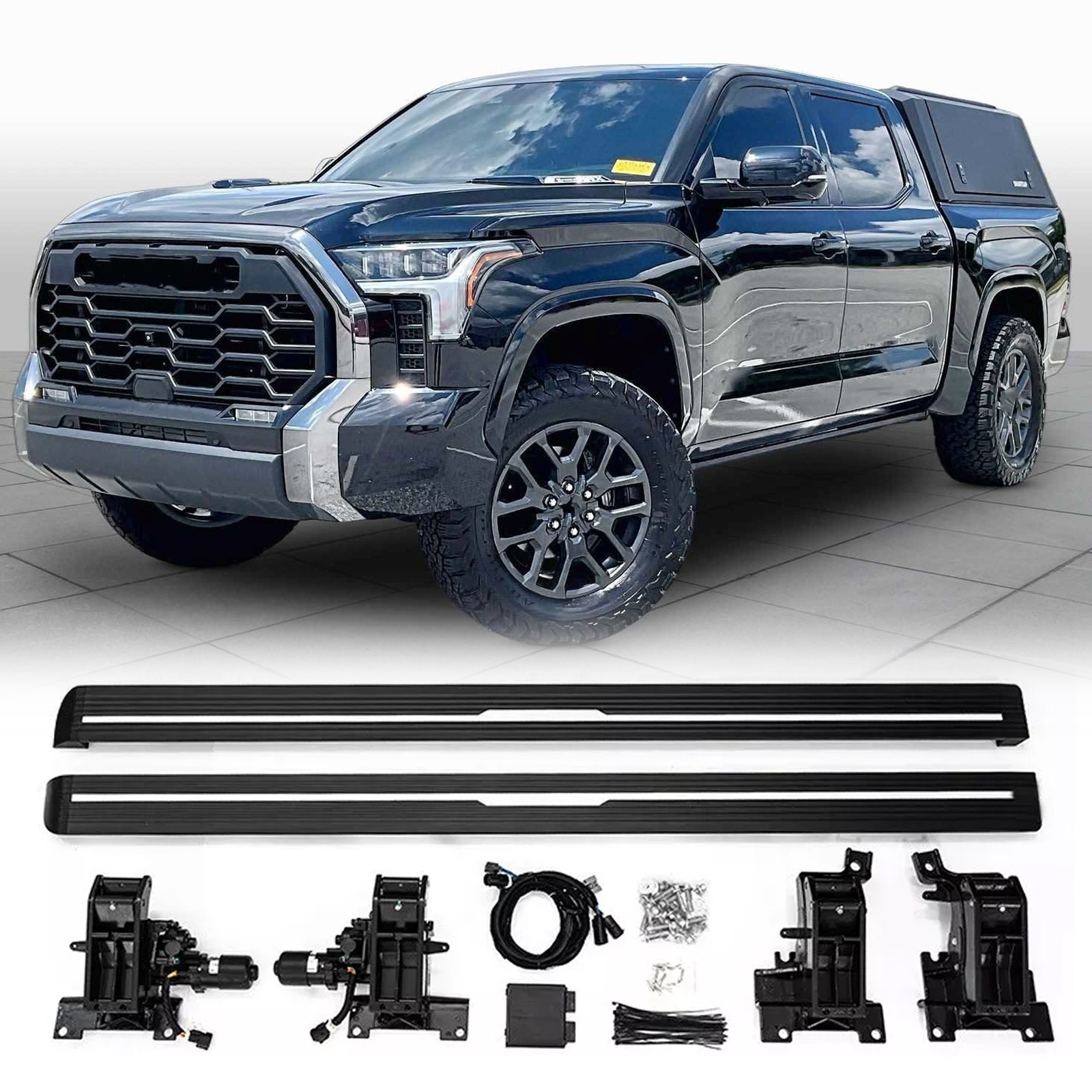Deployable Power Electric Running Board Side Step Fits Toyota Tundra 2022-2026
