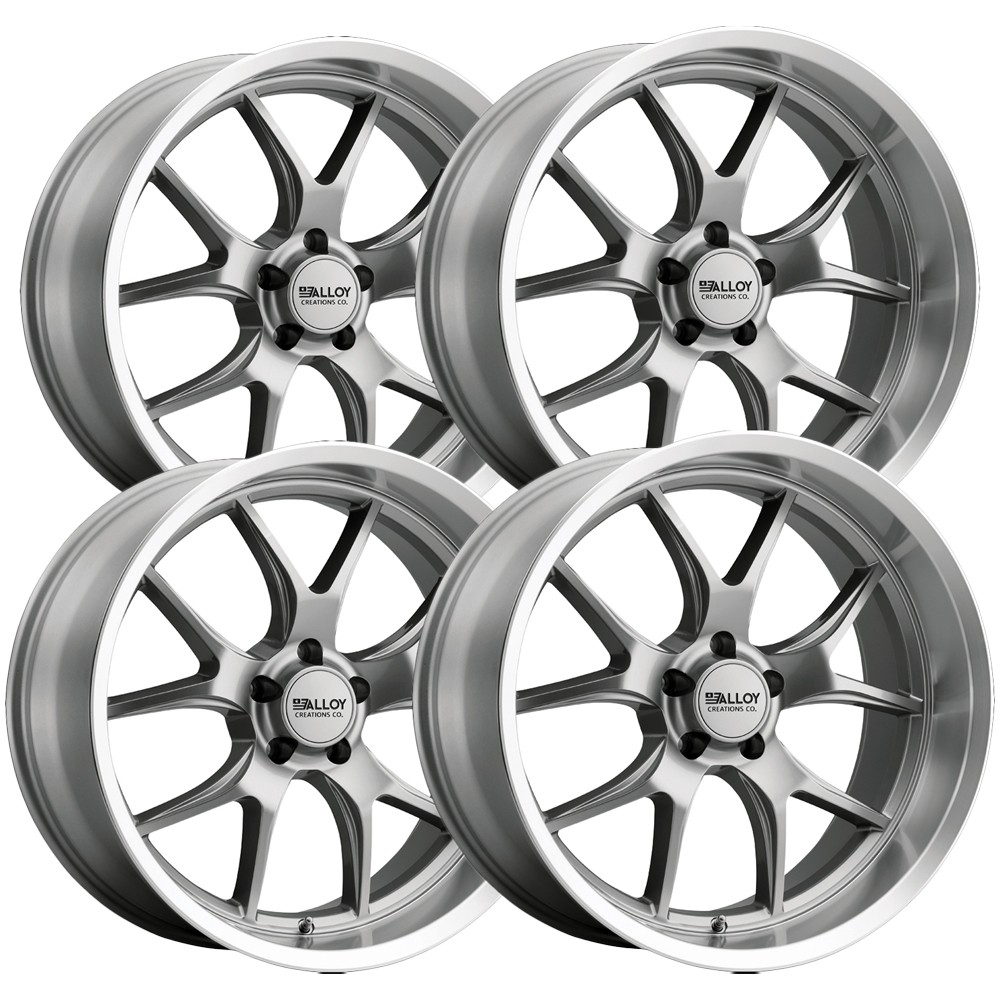 Staggered-Alloy Creations AC525 18x8,18x9.5 5x4.75\ Staggered-Alloy Creations AC525 18x8,18x9.5 5x4.75\