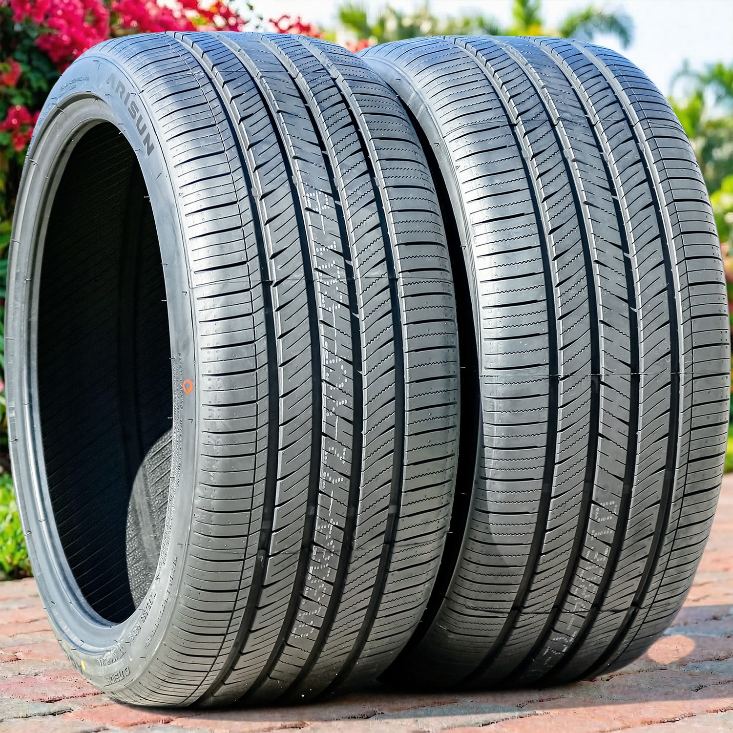 2 Arisun Aggressor ZS03 245/50R17 99W All Season Performance Tires UTQG 460AA