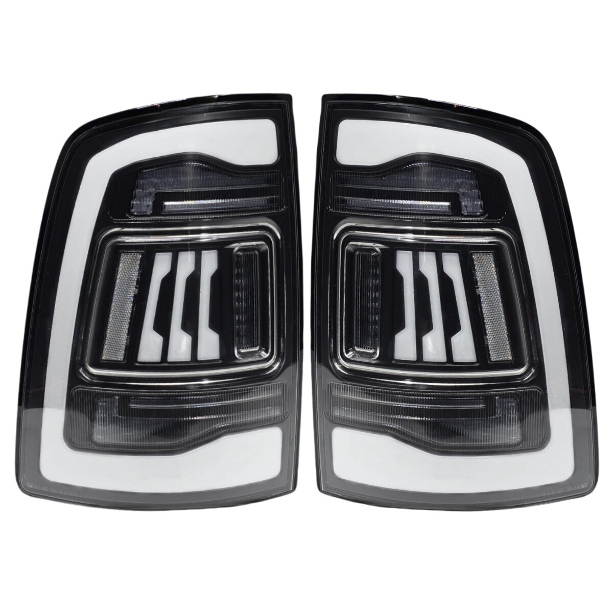 2PCS LED Tail Light for 2009-2018 Dodge Ram 1500 2500 3500 Rear Light Clear Lens 2PCS LED Tail Light for 2009-2018 Dodge Ram 1500 2500 3500 Rear Light Clear Lens