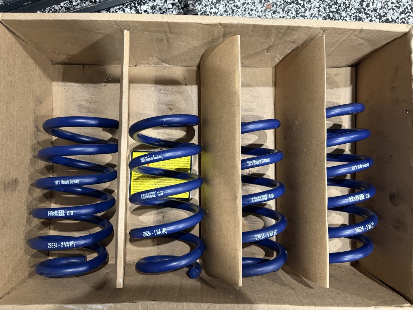 H&R Lowering Springs for BMW X6 M F95 & X6 M / X6 M Competition F96 (2020-2026)