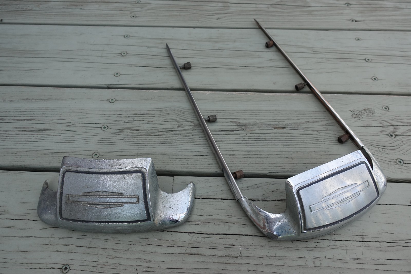 Harley Davidson Shovelhead side trims & Fender Tips Acme OEM Vintage Original