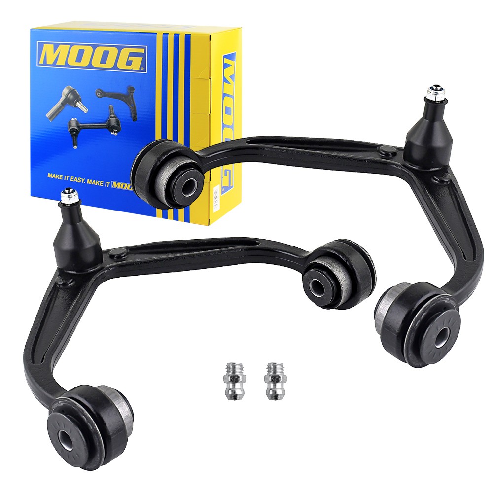 MOOOG Front Upper Control Arm with Ball Joint for Silverado Sierra 2500 3500 HD MOOOG Front Upper Control Arm with Ball Joint for Silverado Sierra 2500 3500 HD