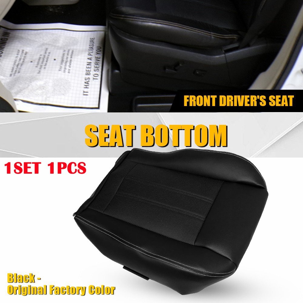 1-10X Black/Tan For 2011 12 13 14 15 16 Chrysler Town Country Bottom Seat Cover