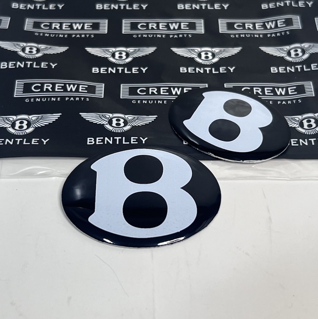 New Black Hood & Trunk B emblem badge for Bentley Continental GT GTc Flying Spur New Black Hood & Trunk B emblem badge for Bentley Continental GT GTc Flying Spur