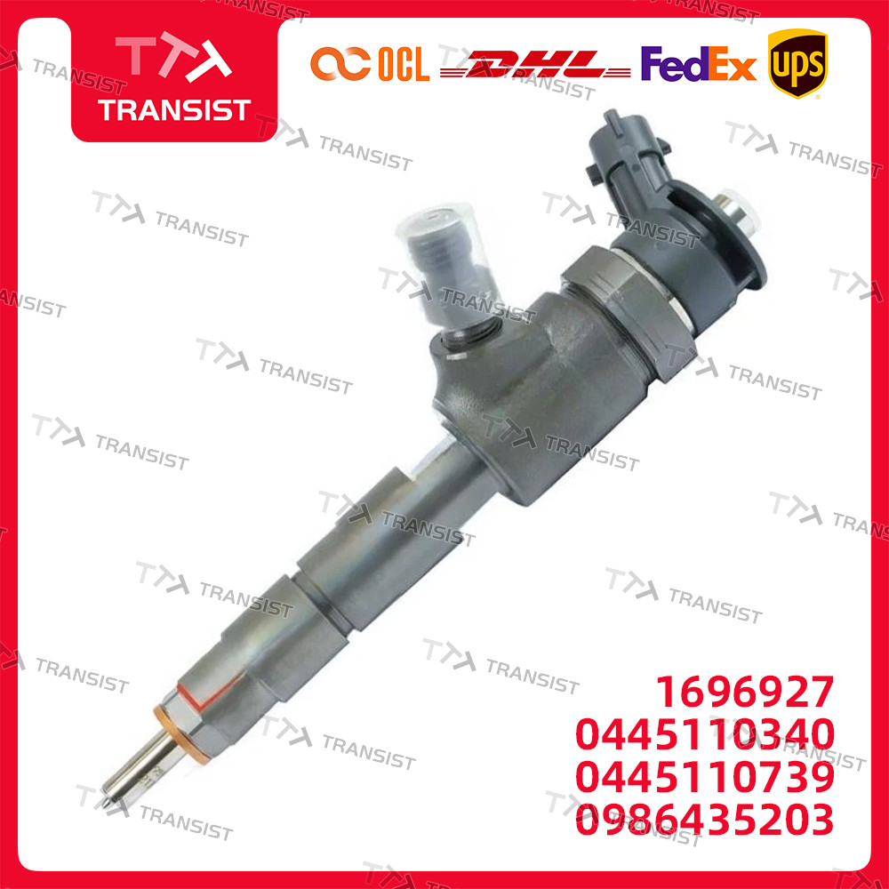 Fuel Injector 0445110340 compatible Ford Citroen Fiesta Peugeot 1.6 TDCi Fiat
