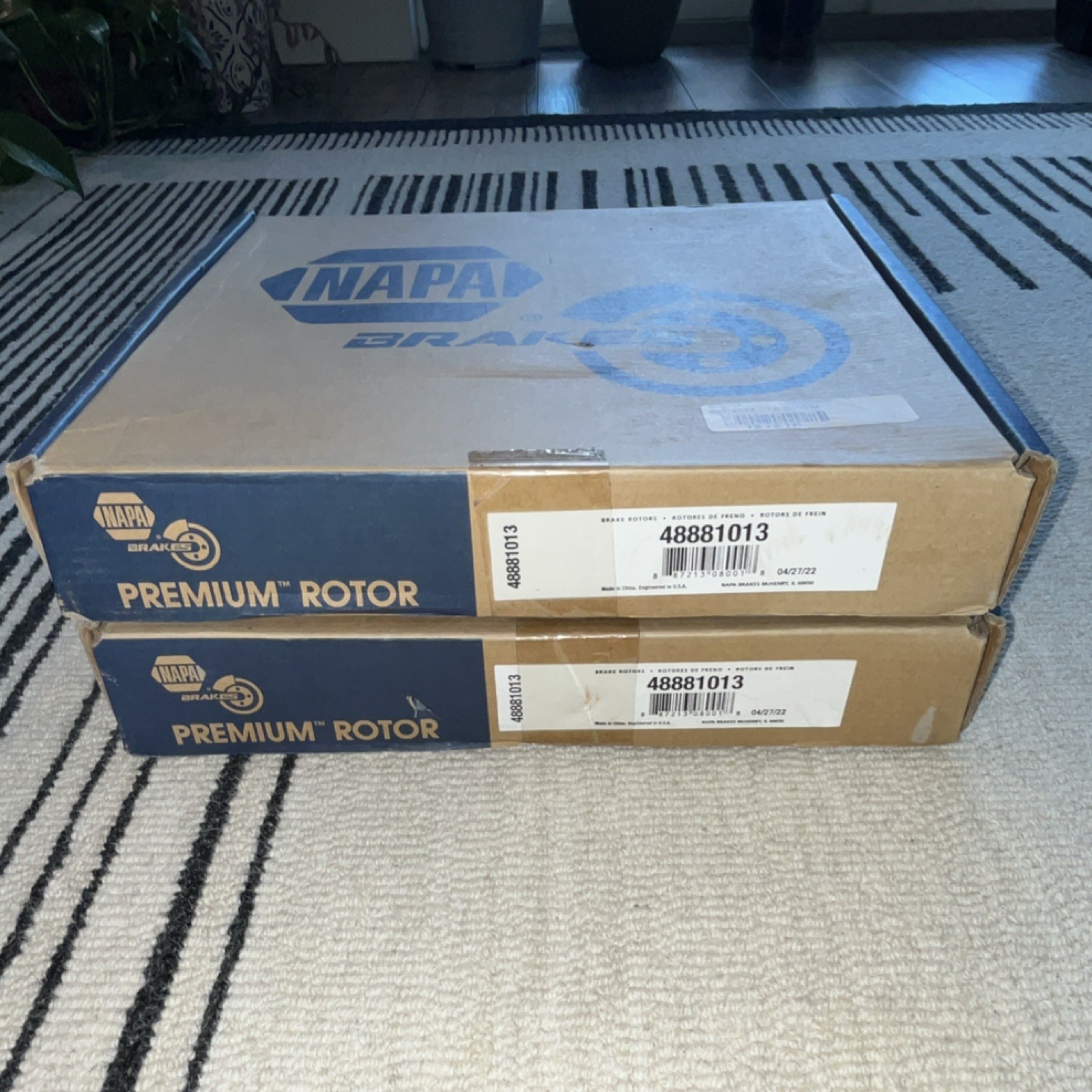 Napa Brake Rotors 48881013 Set of 2 Napa Brake Rotors 48881013 Set of 2