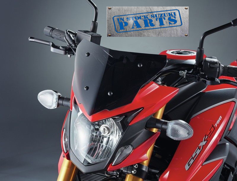 NEW 2018-23 SUZUKI GSXS GSX-S 750 SMOKED FLY VISOR SPORT WINDSCREEN 51800-13813 NEW 2018-23 SUZUKI GSXS GSX-S 750 SMOKED FLY VISOR SPORT WINDSCREEN 51800-13813