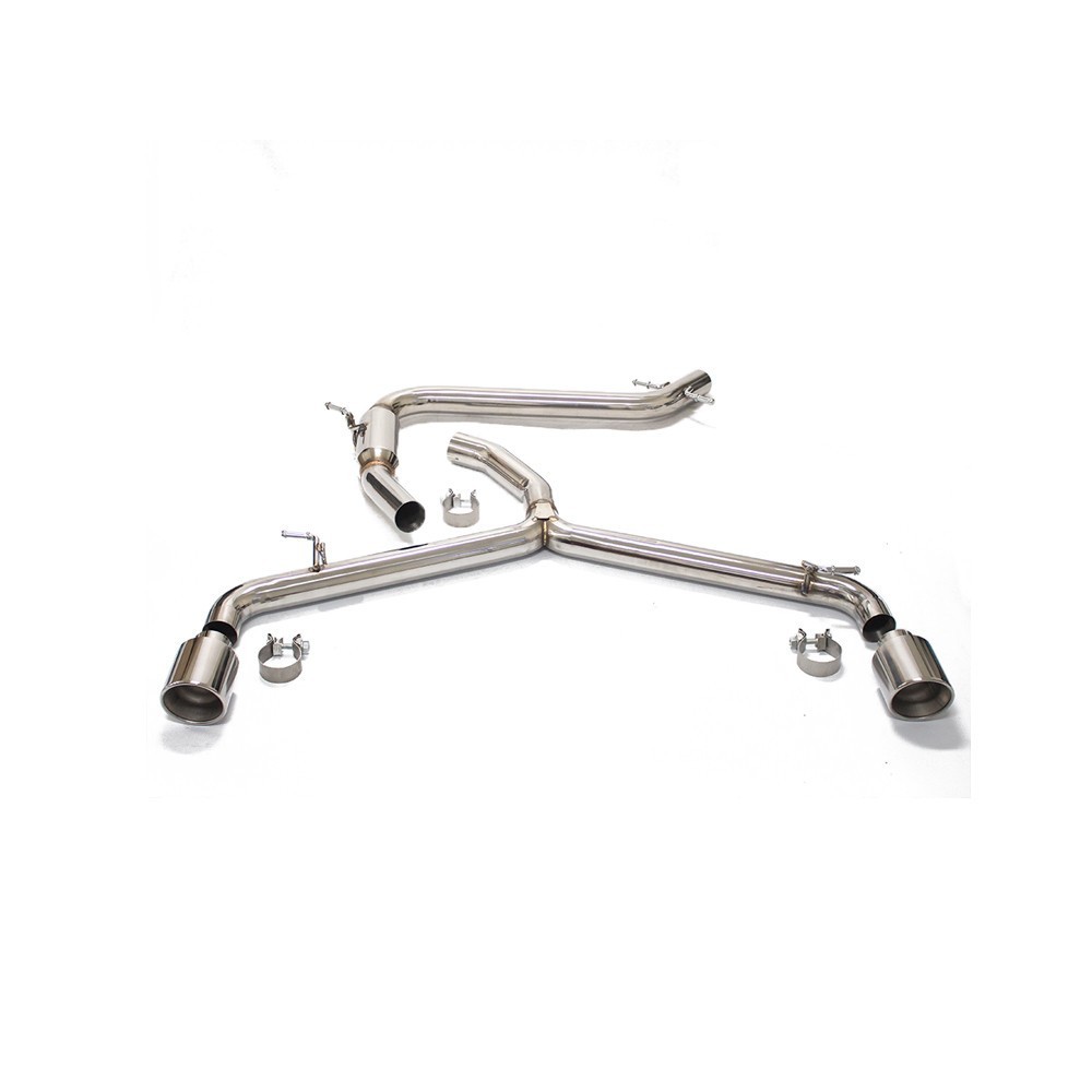 Rev9 Cat-Back Race Spec Dual Exit Exhaust For VW Golf GTI MK6 2010-14 2.0T TFSI