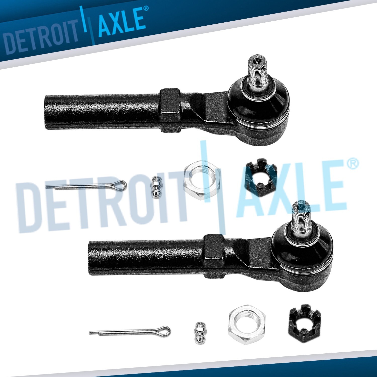 Front Outer Tie Rods for Saab 9-2x Subaru Ascent B9 Tribeca Baja Impreza Legacy