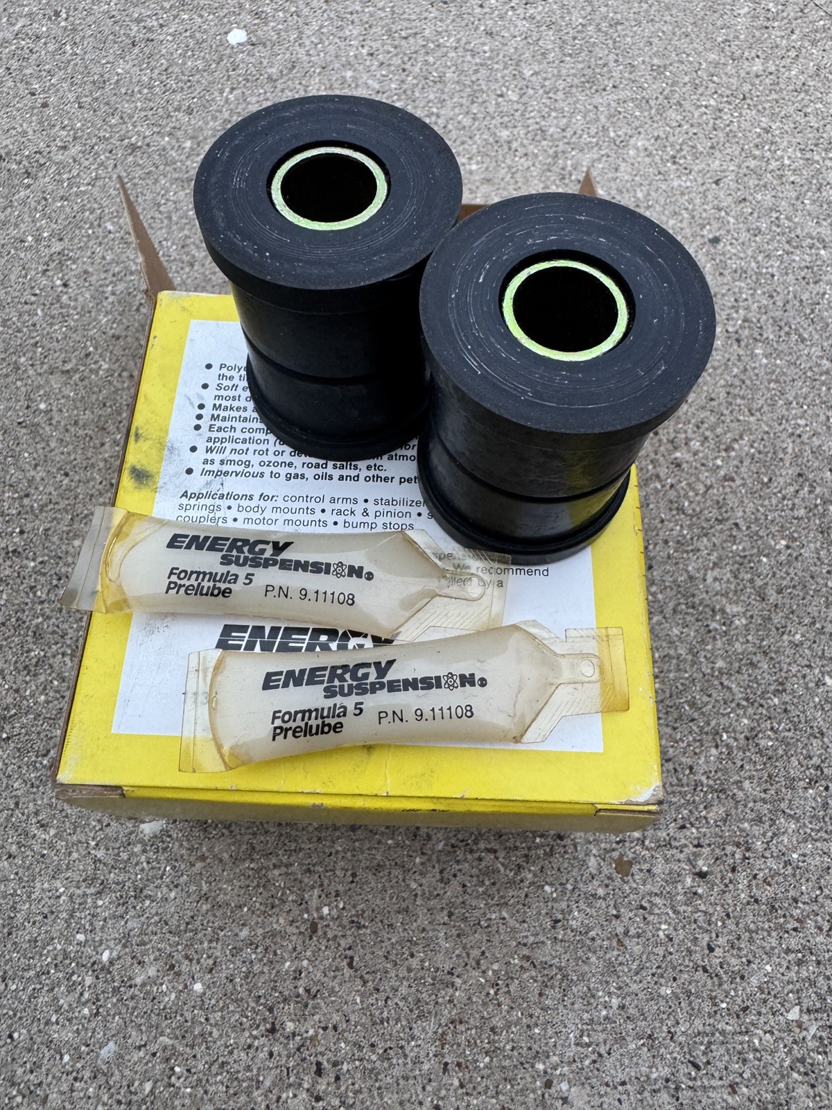Energy Suspension 7.3103G Control Arm Bushing Set Energy Suspension 7.3103G Control Arm Bushing Set