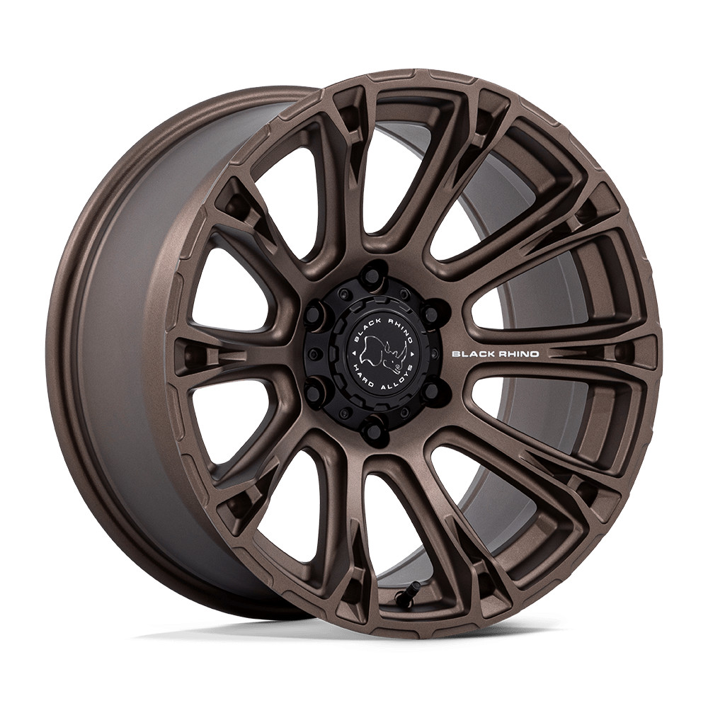18x9 Black Rhino BR020 Diamondback Burnt Bronze Wheel 6x5.5 (-12mm)