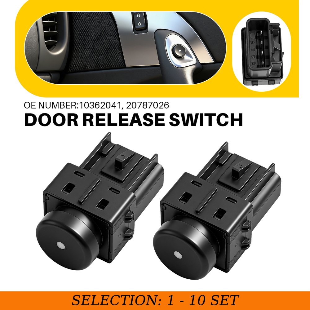 2-20x Interior Inner Door Release Switch Button Front For Cadillac CTS 2011-2015