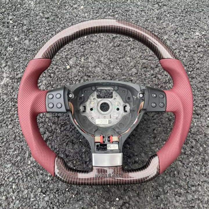 mk5 mk4  vw gti jetta carbon fiber steering wheel custom made to order