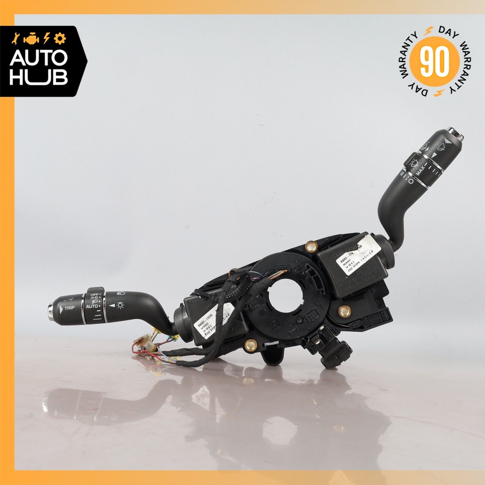 14-19 Jaguar X152 F-Type Steering Column Control Switch 8W8313335AA OEM 14-19 Jaguar X152 F-Type Steering Column Control Switch 8W8313335AA OEM