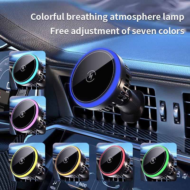 Strong Magnetic 360° Rotation Mag Safe Air Vent Car Mount Dashboard Phone Holder Strong Magnetic 360° Rotation Mag Safe Air Vent Car Mount Dashboard Phone Holder