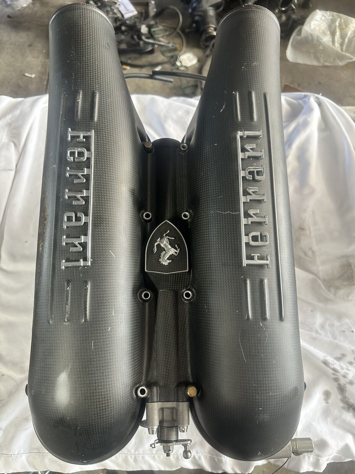 2008 05 06 07 09 Ferrari F430 Scuderia Carbon Intake Manifold Assembly #1293 M3