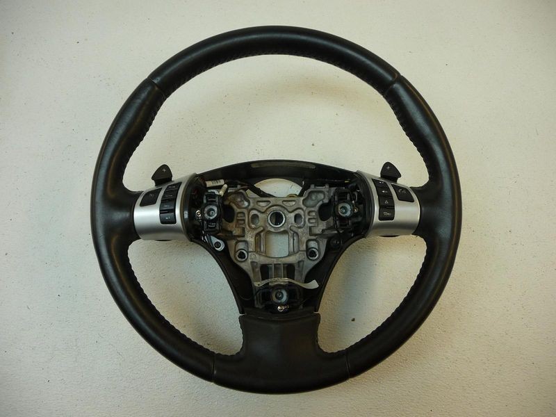 2008-2012 Chevy Malibu Black Leather Steering Wheel W/ Cruise Controls OEM