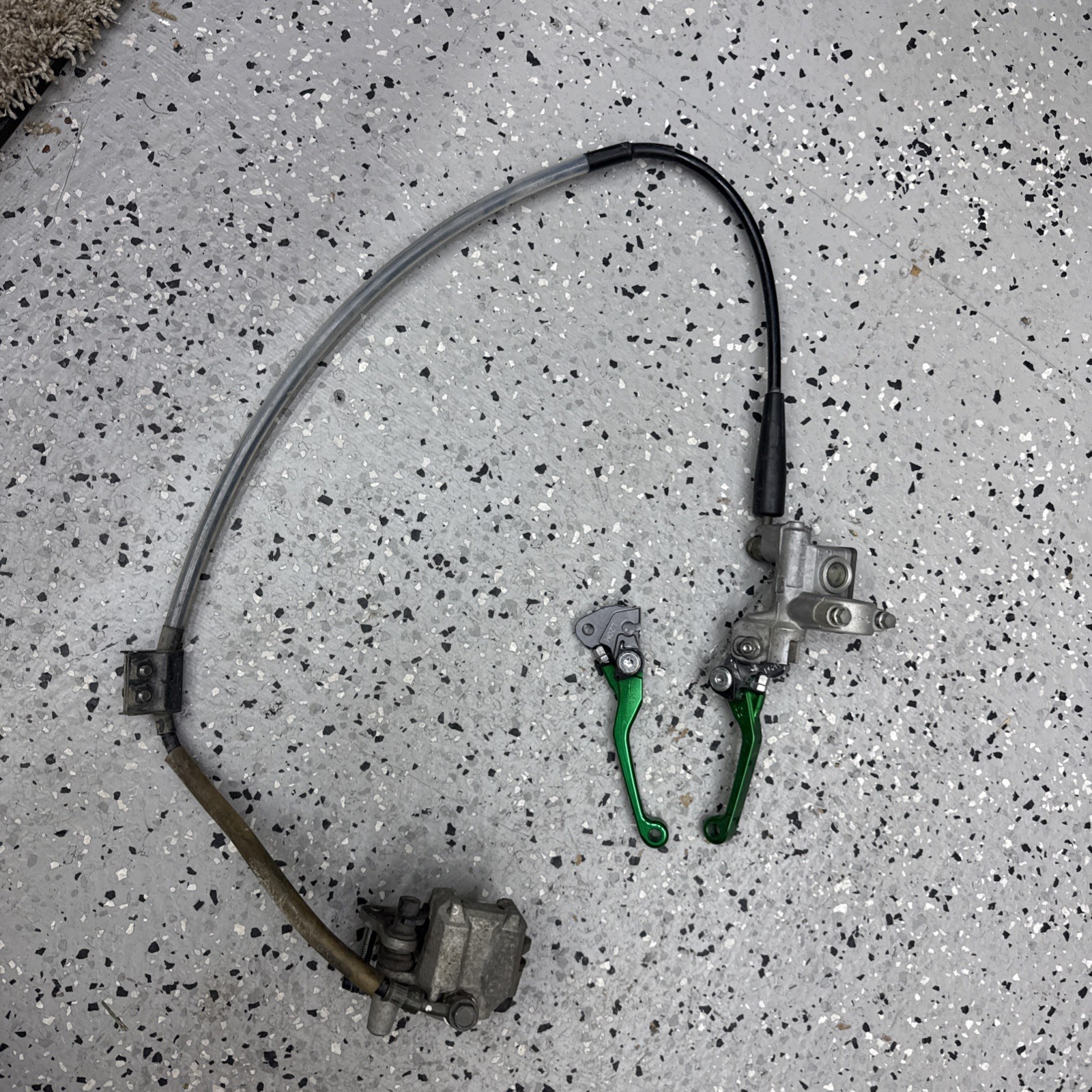 2006 Kawasaki KX65 OEM Front Brake Brakes Caliper Master Cylinder Rm65 Levers 2006 Kawasaki KX65 OEM Front Brake Brakes Caliper Master Cylinder Rm65 Levers