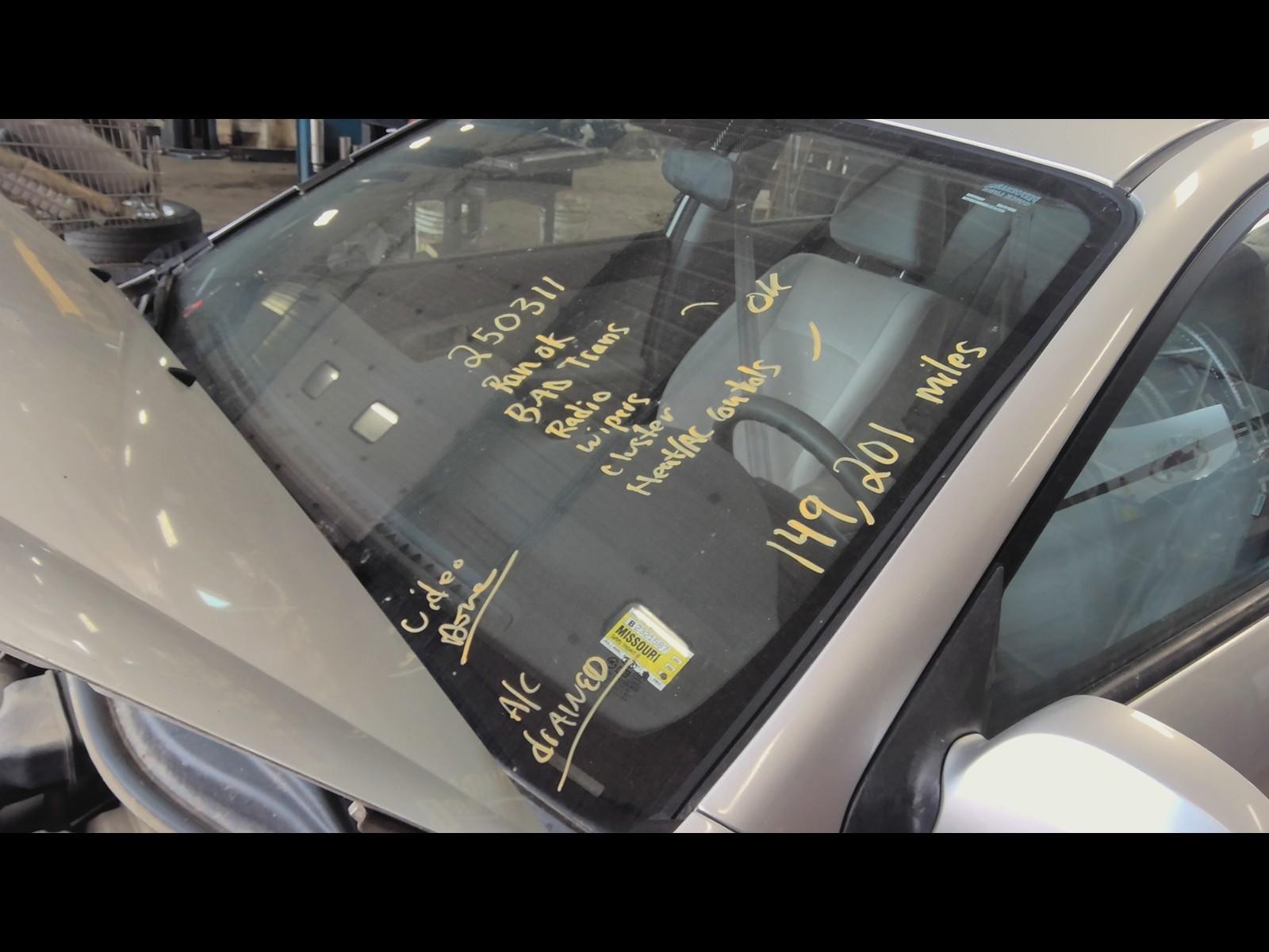 Used Right Sun Visor fits: 2009 Kia Spectra without illumination w/o sunroof Rig