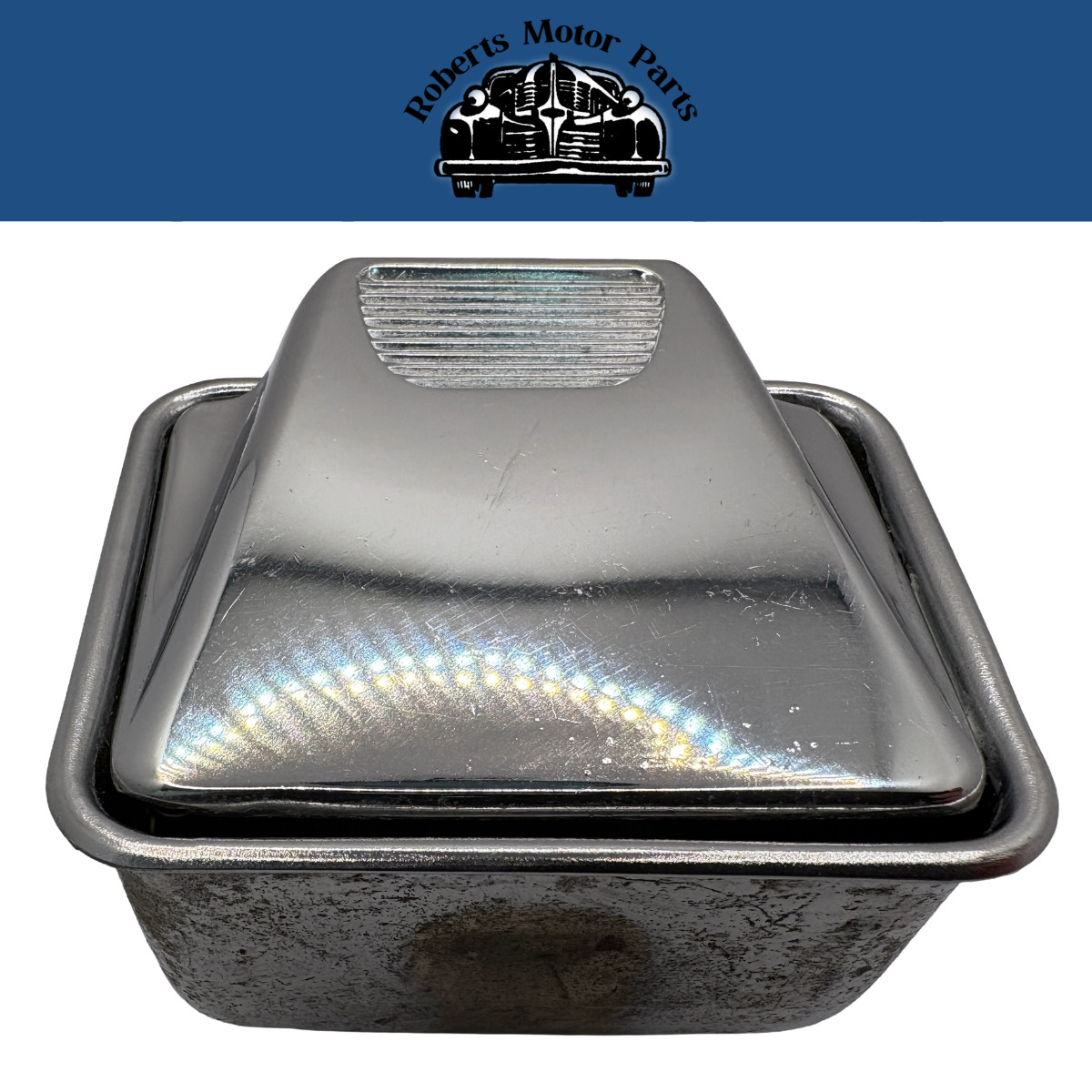 New Old Stock Rear Seat Ash Tray For 1955-56 Chrysler Models #1607898 New Old Stock Rear Seat Ash Tray For 1955-56 Chrysler Models #1607898