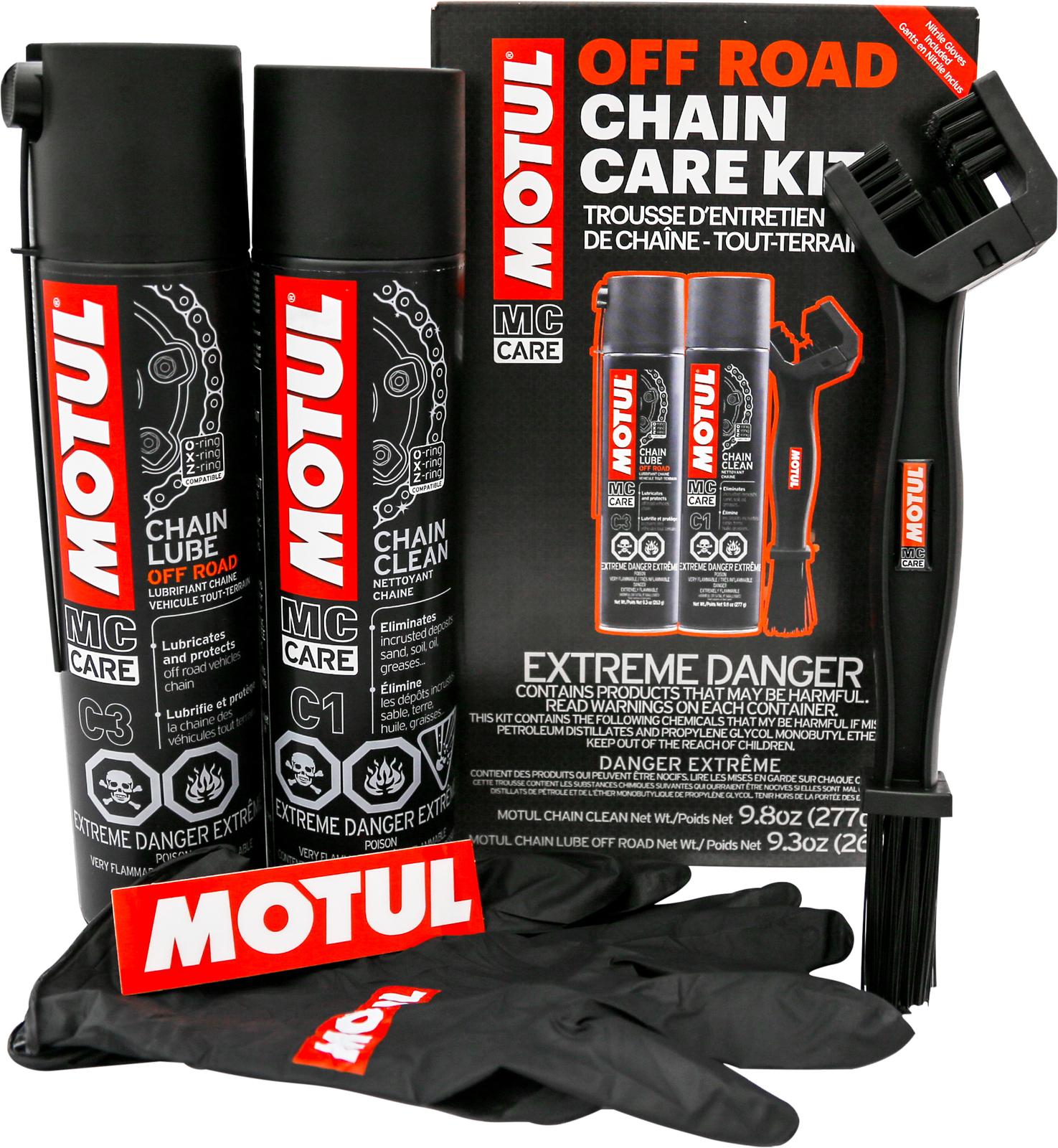 MOTUL - Chain Care Kit Off Road | 109788 MOTUL - Chain Care Kit Off Road | 109788